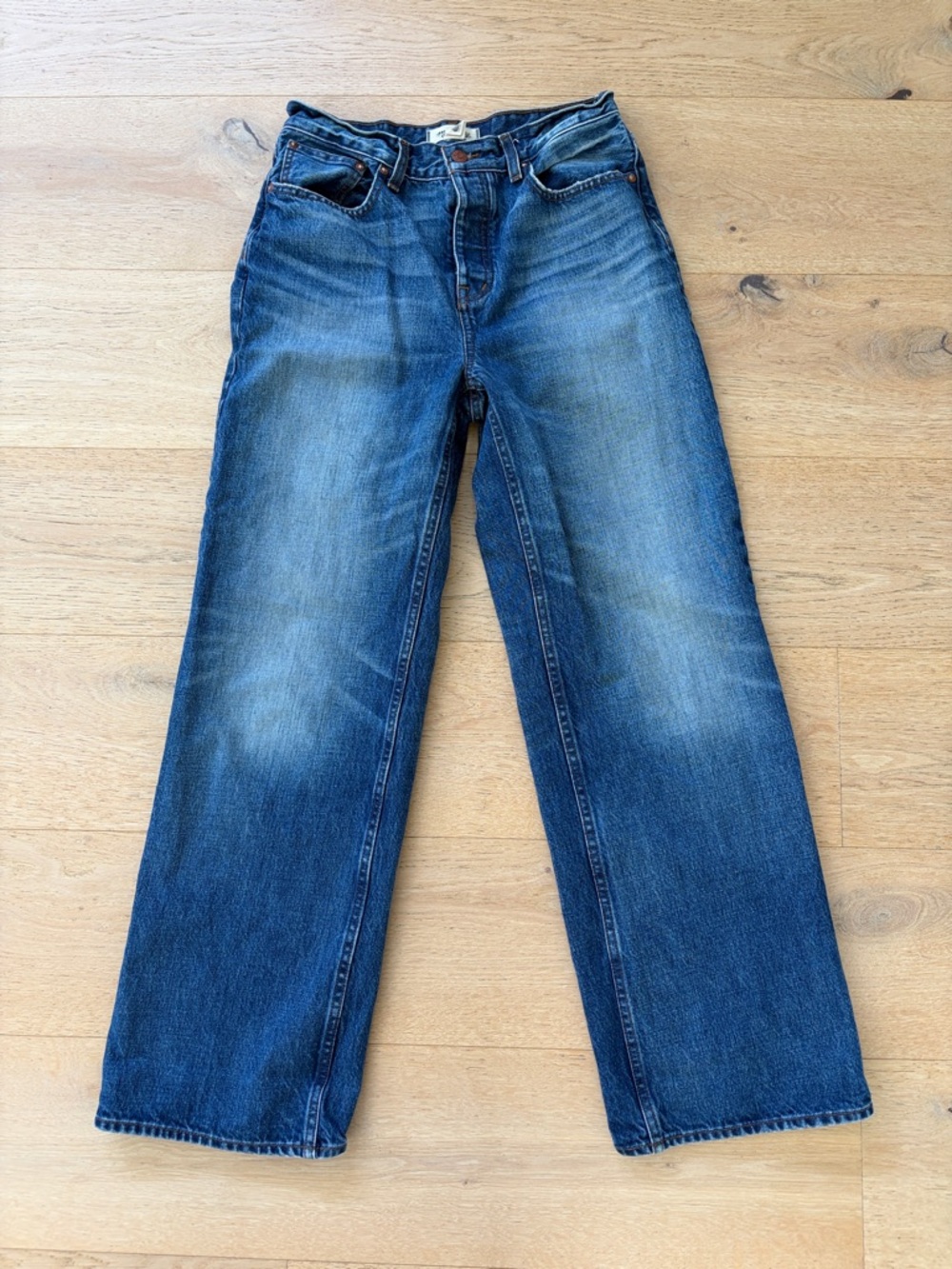 Madewell Low Slung Baggy Jeans